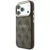  iPhone 18 Pro / iPhone 17 Pro barna Guess Embossed 4G Classic MagSafe-3666339655105 2 kép