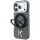  iPhone 18 Pro / 17 Pro fekete Karl Lagerfeld IML Ring Stand 360 Kameo-3666339661724 3 kép