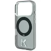  iPhone 18 Pro / 17 Pro fekete Karl Lagerfeld IML Ring Stand 360 Kameo-3666339661724 1 kép