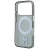  iPhone 18 Pro / 17 Pro fekete Karl Lagerfeld IML Ring Stand 360 Kameo-3666339661724 4 kép