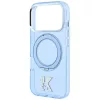  Apple iPhone 18 Pro / 17 Pro kék Karl Lagerfeld IML Ring Stand 360 K-3666339661762 3 kép