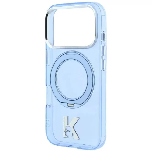  Apple iPhone 18 Pro / 17 Pro kék Karl Lagerfeld IML Ring Stand 360 K-3666339661762 3 kép