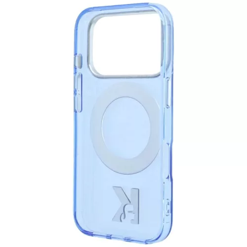  Apple iPhone 18 Pro / 17 Pro kék Karl Lagerfeld IML Ring Stand 360 K-3666339661762 4 kép