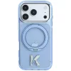  Apple iPhone 18 Pro / 17 Pro kék Karl Lagerfeld IML Ring Stand 360 K-3666339661762 6 kép