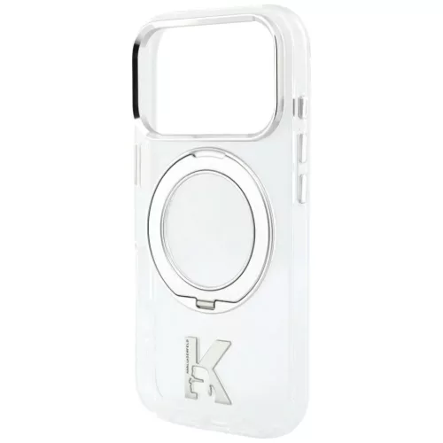  iPhone 18 Pro / 17 Pro Karl Lagerfeld IML Ring Stand 360 Kameo Metal -3666339661687 1 kép