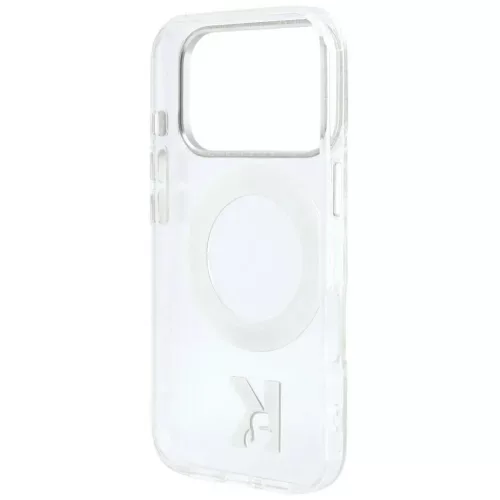  iPhone 18 Pro / 17 Pro Karl Lagerfeld IML Ring Stand 360 Kameo Metal -3666339661687 2 kép
