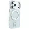  iPhone 18 Pro / 17 Pro Karl Lagerfeld IML Ring Stand 360 Kameo Metal -3666339661687 3 kép