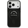  Apple iPhone 18 Pro / 17 Pro fekete Karl Lagerfeld Embossed Open Ring-3666339659523 3 kép