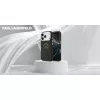  Apple iPhone 18 Pro / 17 Pro fekete Karl Lagerfeld Embossed Open Ring-3666339659523 9 kép
