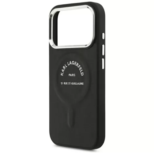  iPhone 18 Pro Max / 17 Pro Max fekete Karl Lagerfeld Karl Embossed Op-3666339659530 6 kép