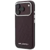  iPhone 18 Pro / 17 Pro bordó Karl Lagerfeld Grained Allover Logo Met-3666339660086 2 kép
