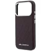  iPhone 18 Pro / 17 Pro bordó Karl Lagerfeld Grained Allover Logo Met-3666339660086 6 kép