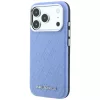  iPhone 18 Pro / 17 Pro kék Karl Lagerfeld szemcsés, teljes felület-3666339660000 2 kép