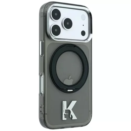  Apple iPhone 18 Pro Max / 17 Pro Max fekete Karl Lagerfeld IML Ring S-3666339661731 2 kép