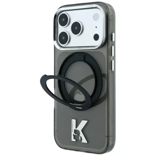  Apple iPhone 18 Pro Max / 17 Pro Max fekete Karl Lagerfeld IML Ring S-3666339661731 4 kép