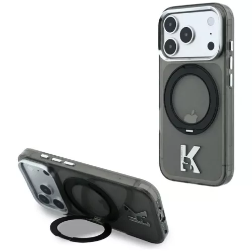  Apple iPhone 18 Pro Max / 17 Pro Max fekete Karl Lagerfeld IML Ring S-3666339661731 6 kép