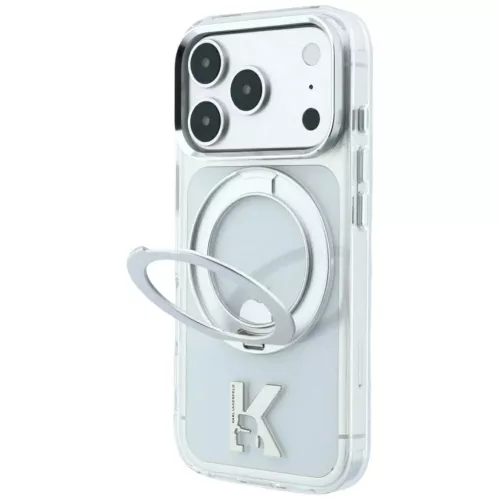  iPhone 18 Pro Max / 17 Pro Max Karl Lagerfeld IML Ring Stand 360 Kame-3666339661694 4 kép