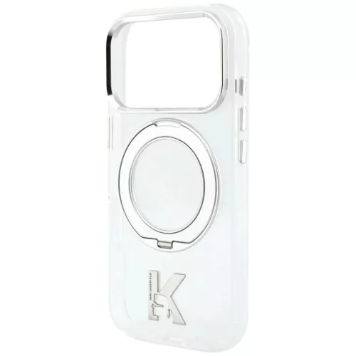 iPhone 18 Pro Max / 17 Pro Max Karl Lagerfeld IML Ring Stand 360 Kame-3666339661694 7 kép