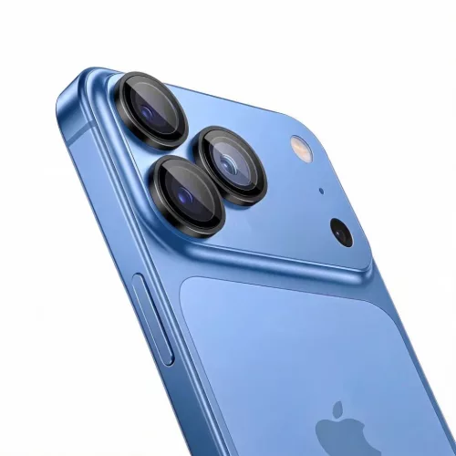 Apple iPhone 18 Pro / 18 Pro Max fekete Tech-Protect Camring Fit+ kame-5906302325016 4 kép