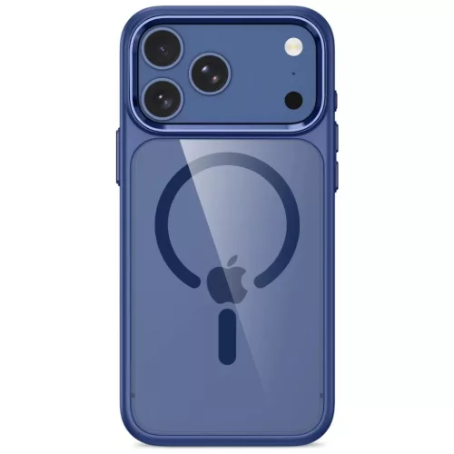  iPhone 17 Pro / 18 Pro sötétkék/átlátszó Tech-Protect Magmat Ma-5906302341726 3 kép