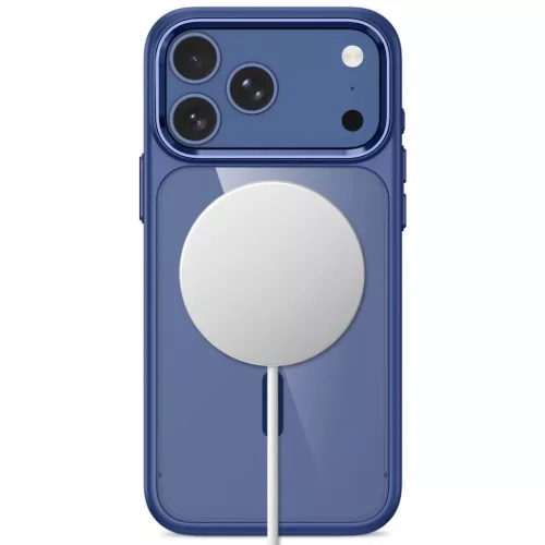 iPhone 17 Pro / 18 Pro sötétkék/átlátszó Tech-Protect Magmat Ma-5906302341726 4 kép