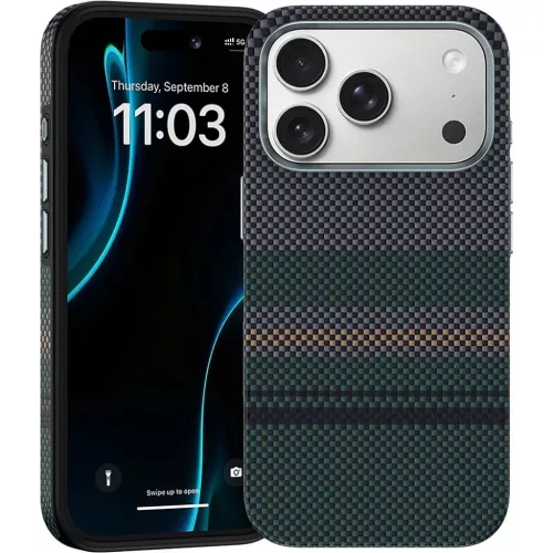  iPhone 18 Pro/17 Pro Benks Magnetic Armor Pro Aurora Kevlar 600D tok -6948005930585 2 kép
