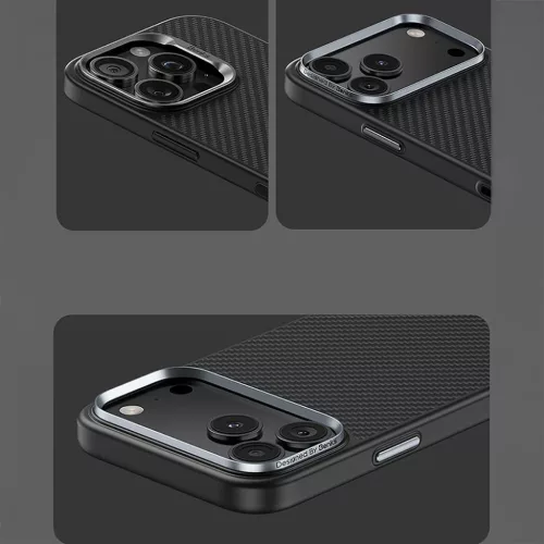  iPhone 18 Pro/17 Pro fekete Benks Armor Pro mágneses Kevlár tok fé-6948005929404 9 kép