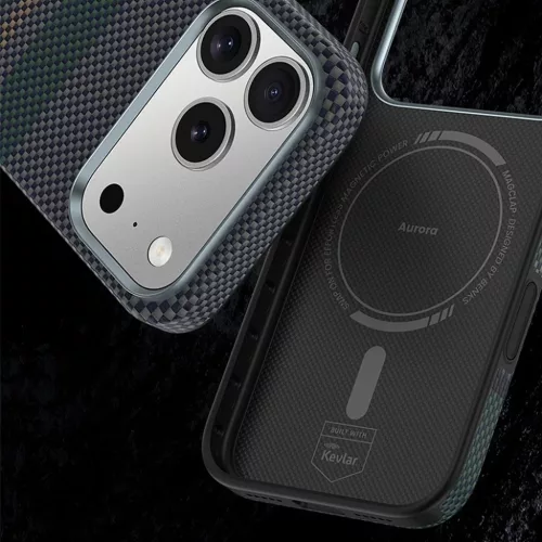  iPhone 18 Pro Max/17 Pro Max Benks Magnetic Armor Pro Aurora Kevlar 6-6948005930592 7 kép