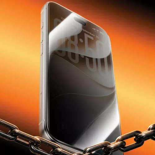  iPhone 18 Pro fekete Benks Ultra Shield Privacy edzett üveg kijelző-6948005932305 5 kép