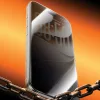  iPhone 18 Pro Max fekete Benks Ultra Shield Privacy edzett üveg kije-6948005933678 5 kép