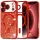  iPhone 18 Pro Max / iPhone 17 Pro Max piros Techsuit Luxury Glitter M-5949419379572 1 kép
