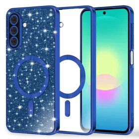  Samsung Galaxy A27 5G mélykék Techsuit Luxury Glitter MagSafe tok-5949419375307 1 kép