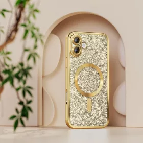  iPhone 18 Pro / iPhone 17 Pro mélykék Techsuit Luxury Glitter MagSa-5949419379459 2 kép
