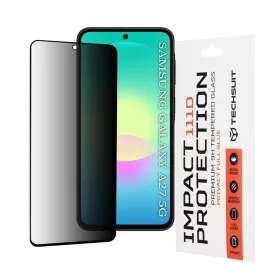  Samsung Galaxy A27 5G fekete Techsuit 111D Privacy teljes felületén-5949419384644 1 kép