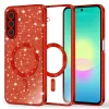  Samsung Galaxy A27 5G piros Techsuit Luxury Glitter MagSafe tok-5949419375314 1 kép