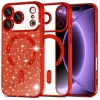  iPhone 18 Pro / iPhone 17 Pro piros Techsuit Luxury Glitter MagSafe t-5949419379466 1 kép