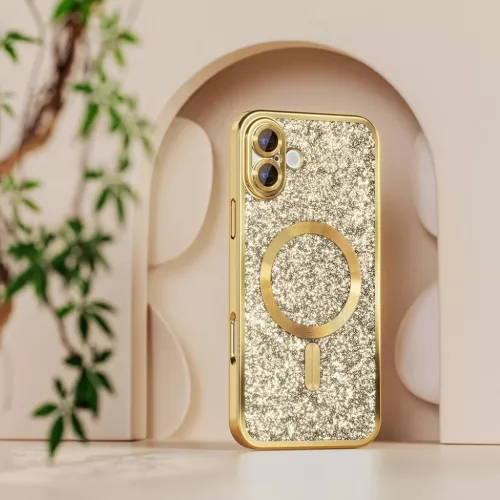  iPhone 18 Pro / iPhone 17 Pro világoskék Techsuit Luxus csillámos -5949419379428 2 kép