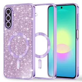  Samsung Galaxy A27 5G világoslila Techsuit Luxury Glitter MagSafe to-5949419375246 1 kép