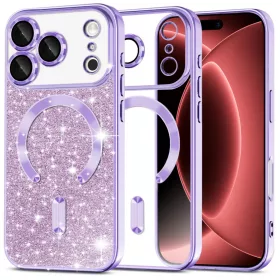  iPhone 18 Pro Max / iPhone 17 Pro Max világoslila Techsuit Luxury Gl-5949419379503 1 kép