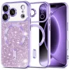  iPhone 18 Pro / iPhone 17 Pro világoslila Techsuit Luxury Glitter Ma-5949419379398 1 kép