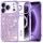  iPhone 18 Pro / iPhone 17 Pro világoslila Techsuit Luxury Glitter Ma-5949419379398 1 kép