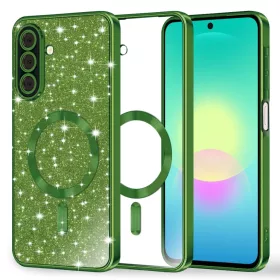  Samsung Galaxy A27 5G mélyzöld Techsuit Luxury Glitter MagSafe tok-5949419375321 1 kép