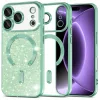  iPhone 18 Pro / iPhone 17 Pro világoszöld Techsuit Luxury Glitter M-5949419379404 1 kép