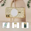  iPhone 18 Pro / iPhone 17 Pro sötét cseresznye Techsuit Luxury Glit-5949419379329 6 kép