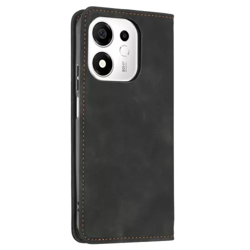  Honor 600 Smart fekete Techsuit Confy Cover könyvtok-5949419376854 3 kép