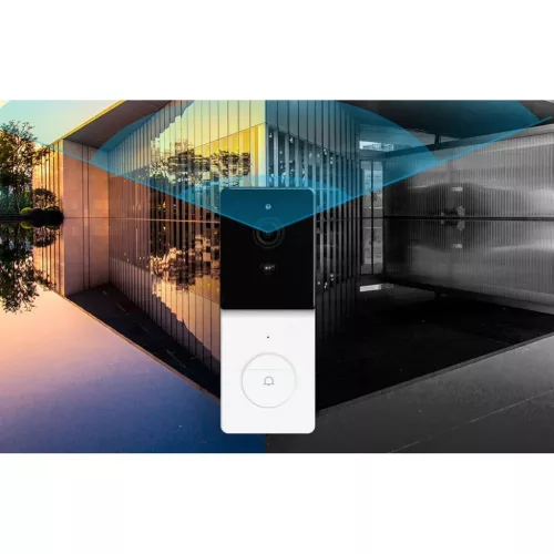 Moes WDB-TY-B20 Wi-Fi videós ajtócsengő, 1080p, fekete-6974246477381 6 kép