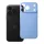  Apple iPhone 17 Pro Max / 18 Pro Max világoskék Silicone Mag Cover tok, MagSafe kompatibilis, kameravédelemmel