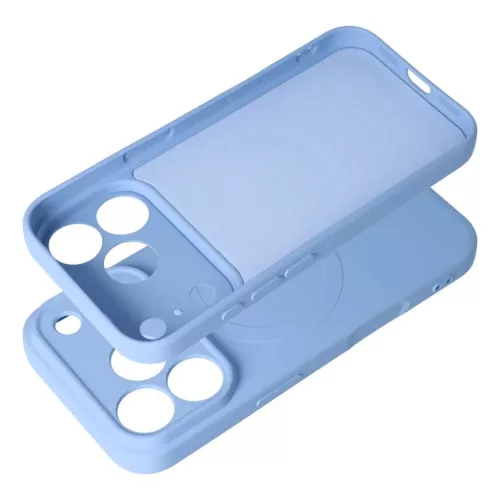  Apple iPhone 17 Pro Max / 18 Pro Max világoskék Silicone Mag Cover -5903396479663 1 kép
