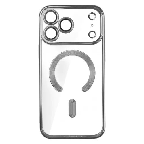  iPhone 17 Pro 6,3" / 18 Pro 6,3" Ezüst TFO Színes Króm mágneses t-5908067019902 2 kép