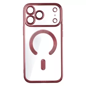  iPhone 17 Pro / 18 Pro 6,3" sötét cseresznye színes krómozott má-5908067019926 2 kép
